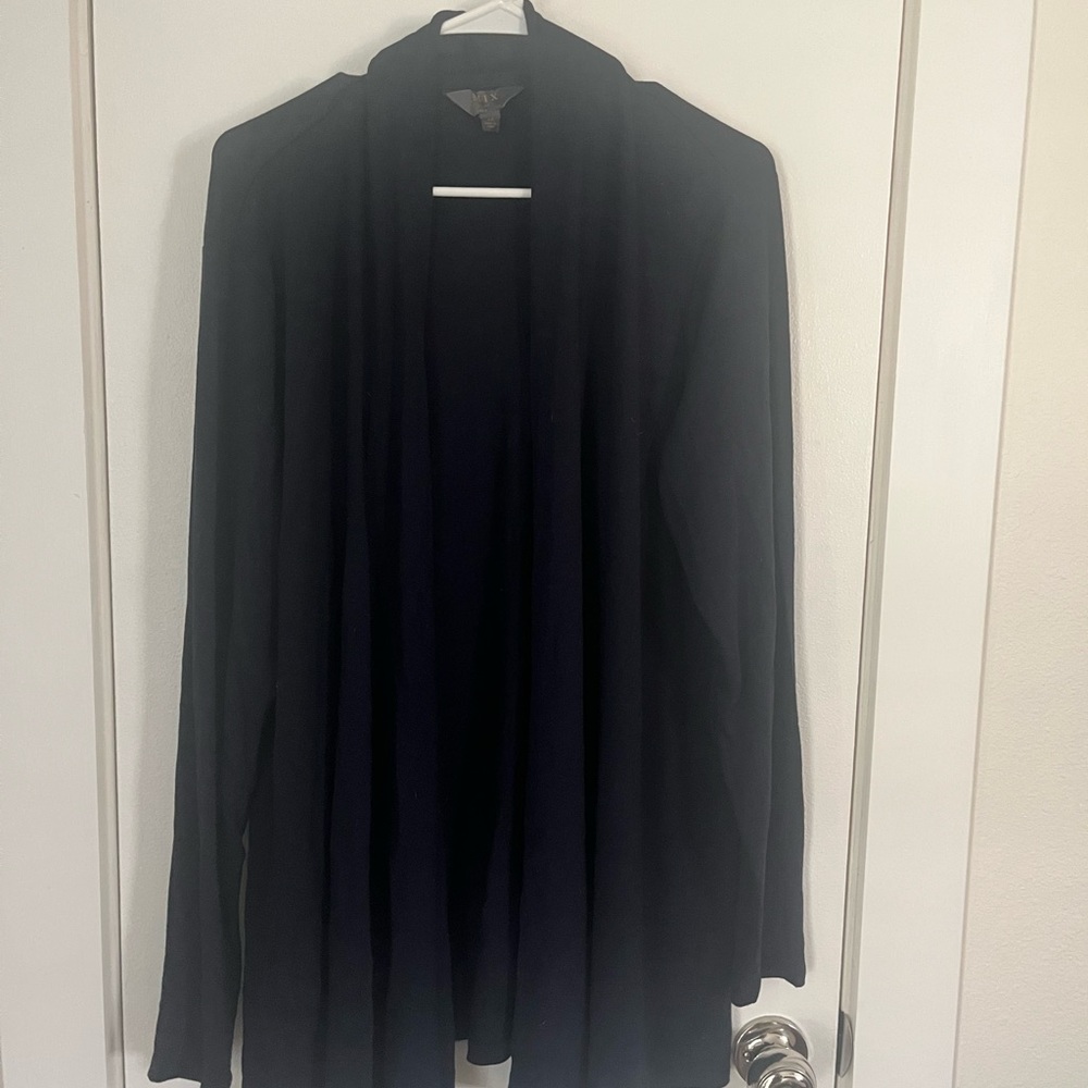 Mix Women's Classic Navy Open Cardigan